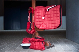 Equipage Darcy Glitter Strigletaske - Rød